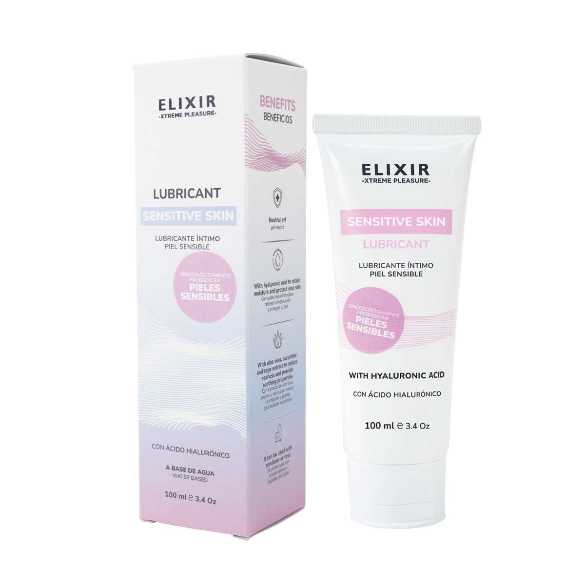 Lubricante Íntimo Piel Sensible de Elixir