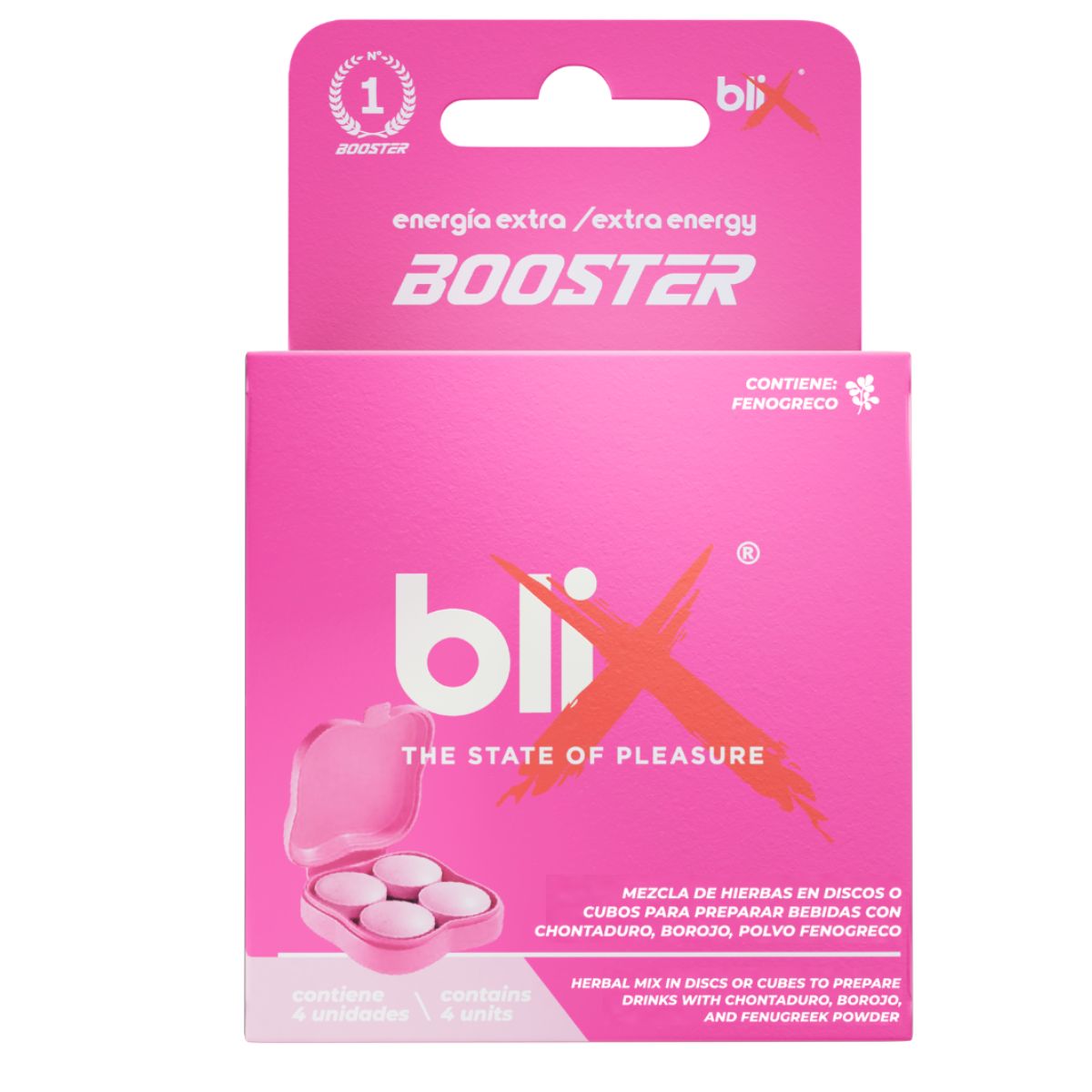 Pastillas Blix Booster - Sexo: Hombre