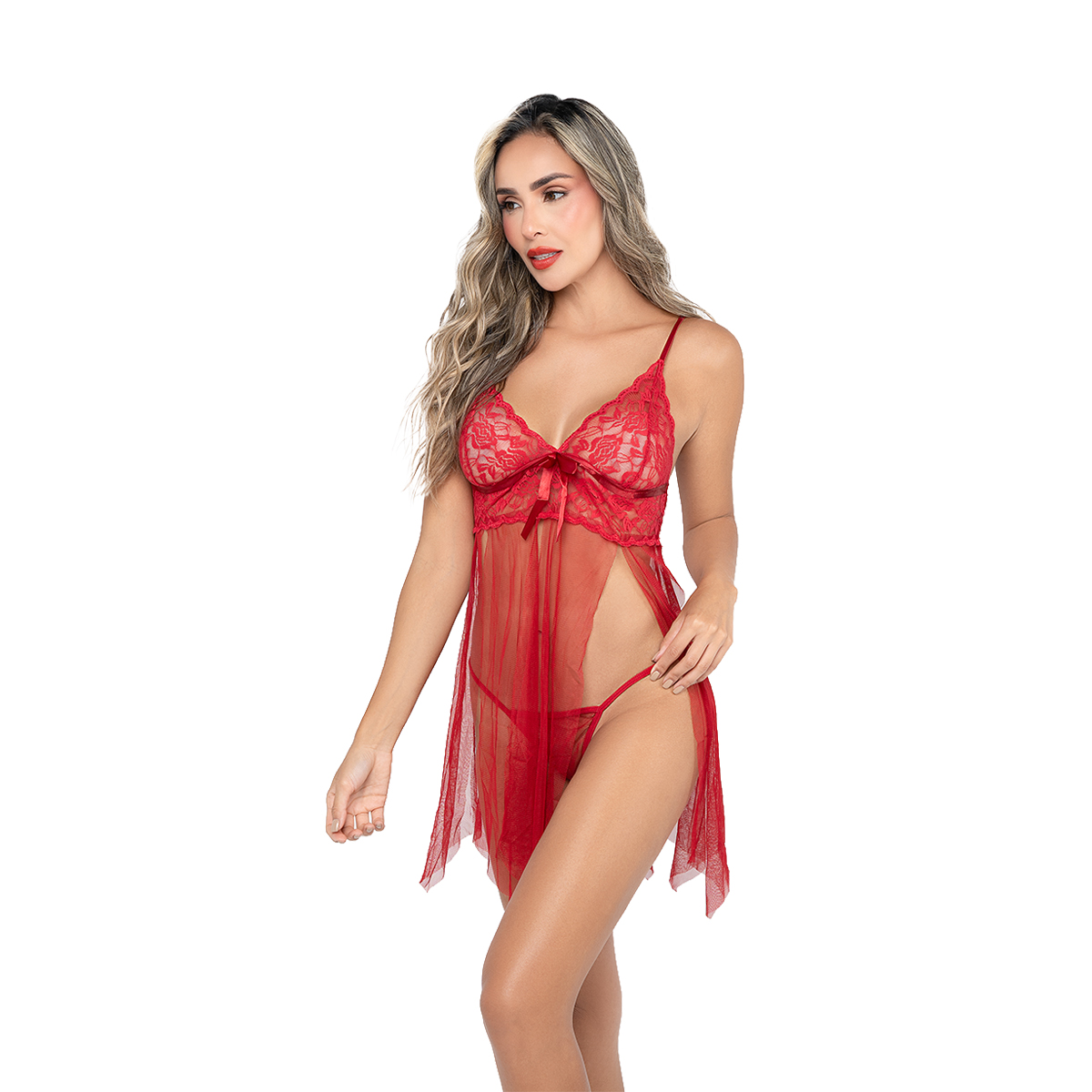 Baby Doll Velvet Lerot - Talla: SM